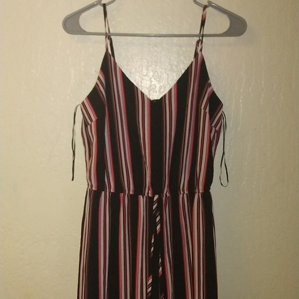 Stripe Jumpsuit| S | Ambiance